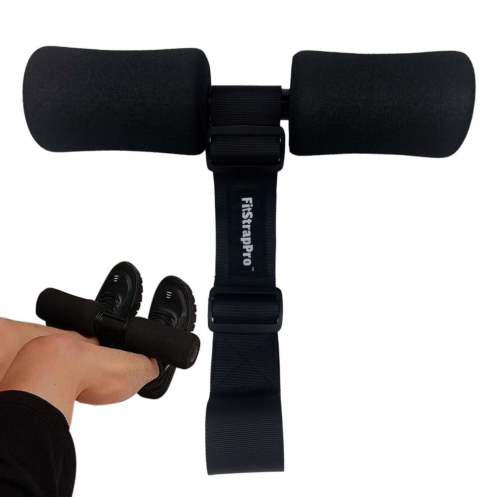 FitStrapPro Adjustable Hamstring Curl Strap for Yoga Pilates Bodybuilding
